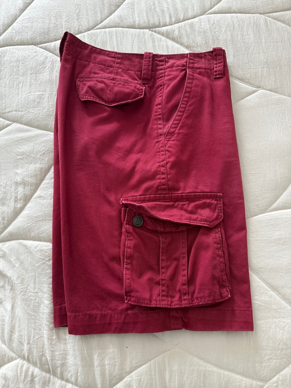 Aeropostale Cargo Pocket Crimson Red